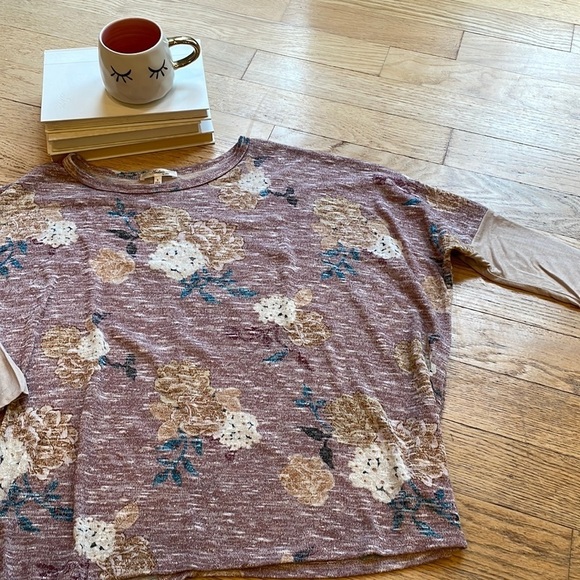 Andree Tops - Andree by unit floral dolman top